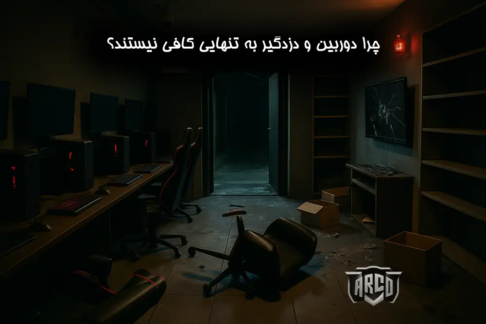 اعتماد کامل به دوربین و دزدگیر در امنیت گیم نت