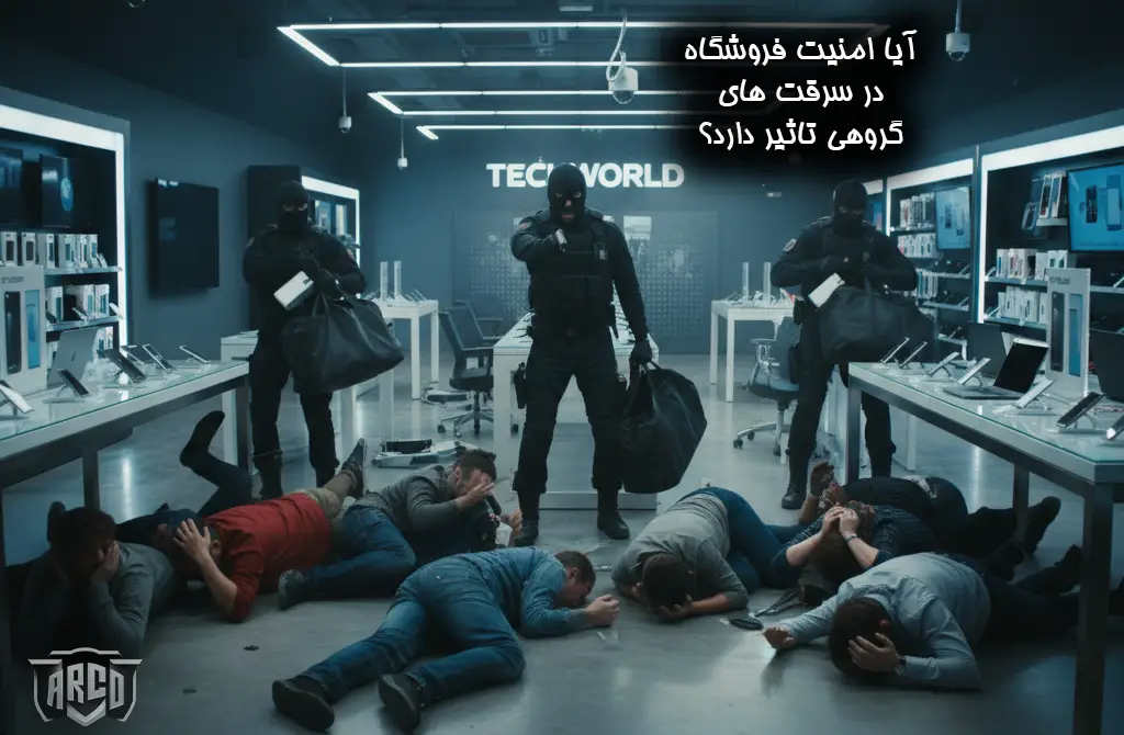 امنیت فروشگاه موبایل در سرقت لحظه ای و موبایل قاپی