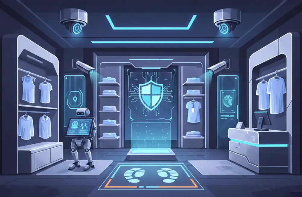تجهیزاتی که در امنیت فروشگاه های پوشاک نیاز است تجهیزات و تکنولوژی های مدرن در امنیت فروشگاه های پوشاک