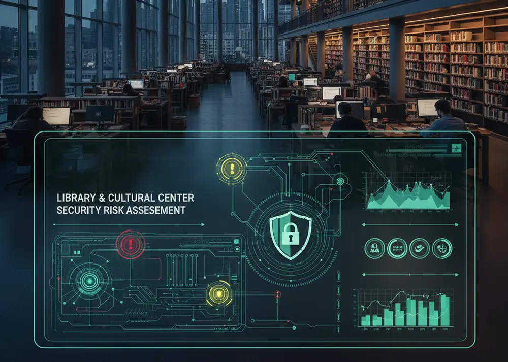 امنیت کتابخانه ها و مراکز فرهنگی و 6 تکنیک ضروری برای افزایش ایمنی ارزیابی ریسک و روش های شناسایی نقاط آسیب پذیر در امنیت کتابخانه ها و مراکز فرهنگی