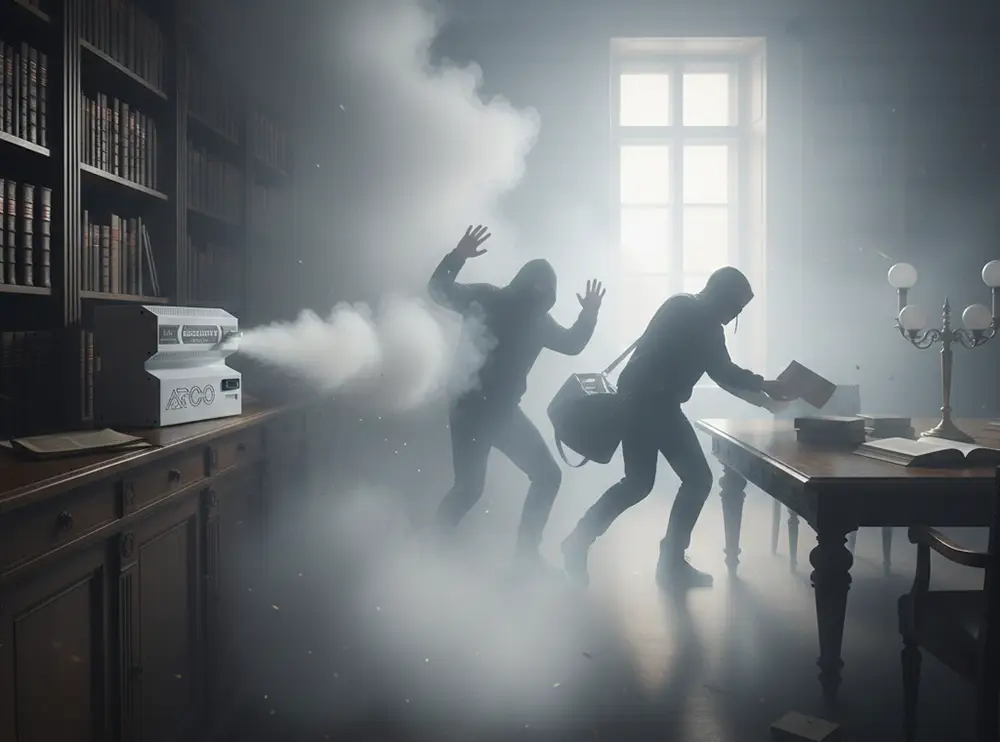 امنیت کتابخانه ها و مراکز فرهنگی و 6 تکنیک ضروری برای افزایش ایمنی معرفی دستگاه مه ساز امنیتی آرکوتک برای تامین امنیت کتابخانه ها و مراکز فرهنگی