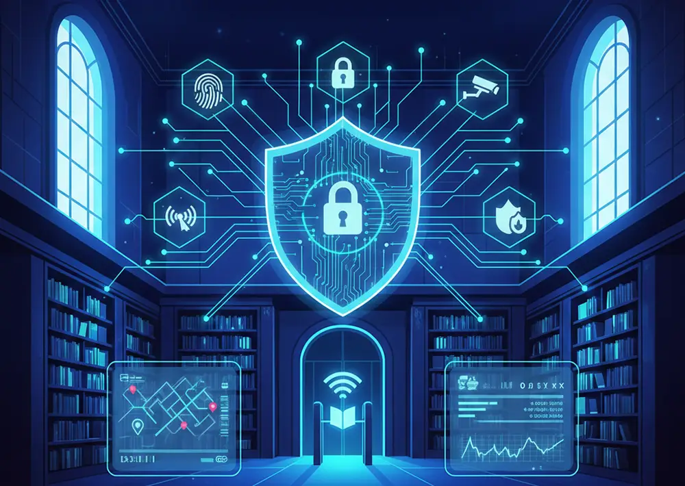 امنیت کتابخانه ها و مراکز فرهنگی و 6 تکنیک ضروری برای افزایش ایمنی راهکارهای الکترونیکی و فناوری اطلاعات برای امنیت کتابخانه ها و مراکز فرهنگی