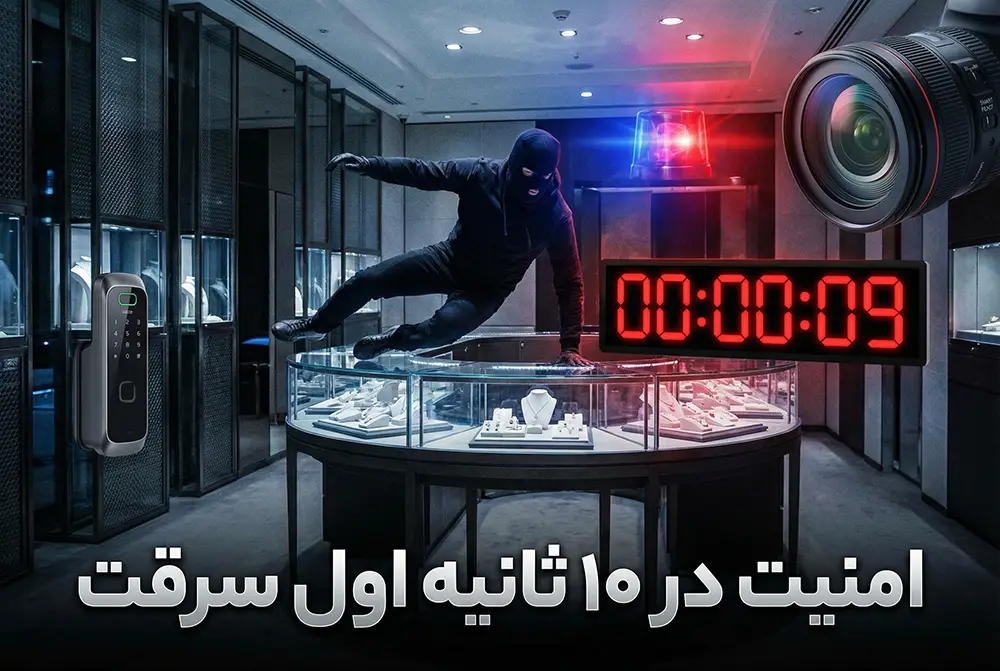امنیت در ۱۰ ثانیه اول سرقت؛ چرا زمان طلایی تعیینکننده است؟